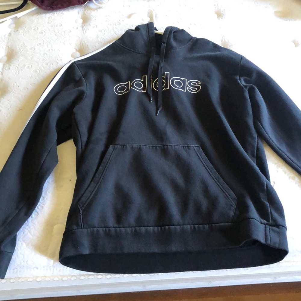 Mens Adidas Hoodie Black